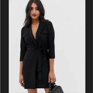 ASOS • Mini Wrap Tie Dress